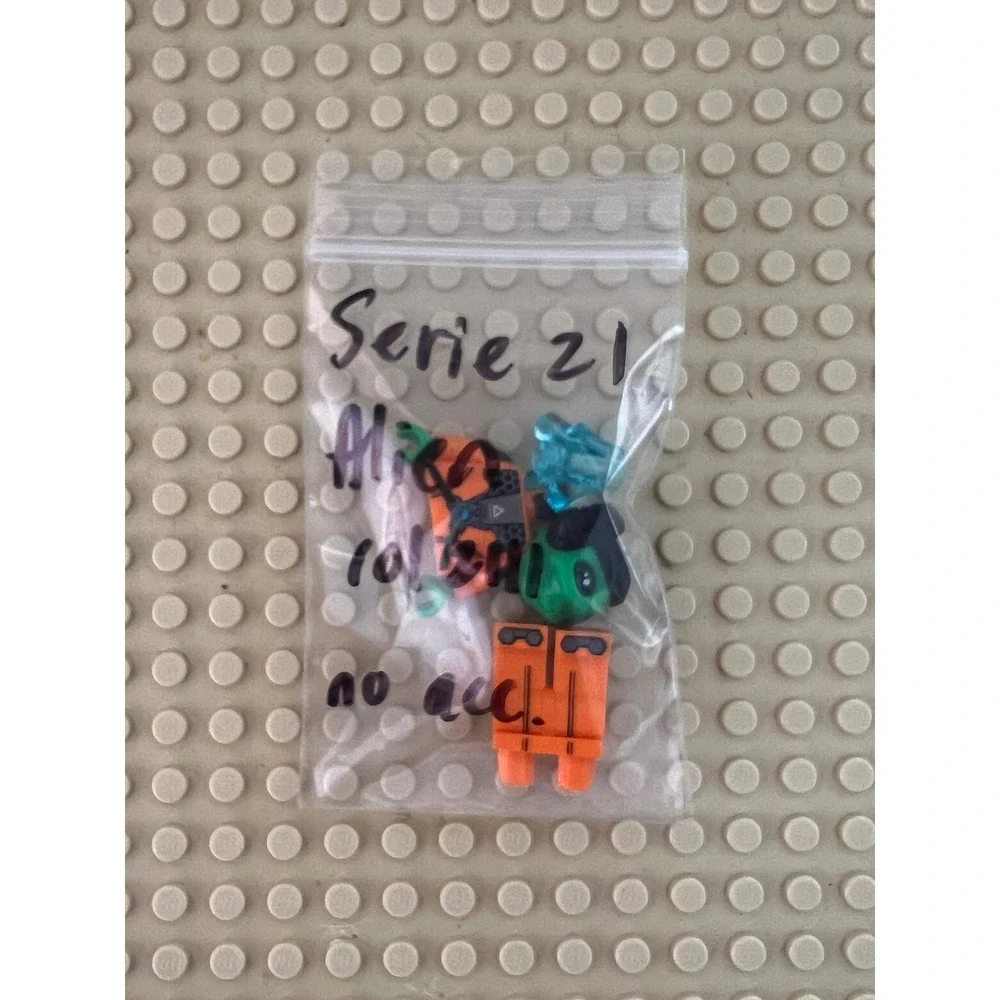 LEGO Alien‎ Minifigure Series 21 Orange Excellent Space Sci-Fi